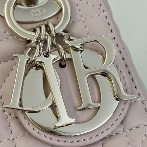 Replica Lady Dior Mini Pale Pink - premium-grade designer purse dupe