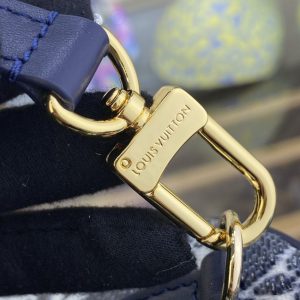 Replica Louis Vuitton Speedy Bandouliere Blue Denim - premium-grade designer purse dupe