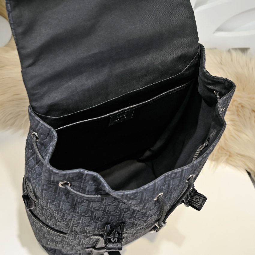 Replica DIOR Explorer Backpack Black - 1:1 designer replica handbag
