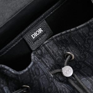 Replica DIOR Explorer Backpack Black - top-tier luxury replica shoulder bag