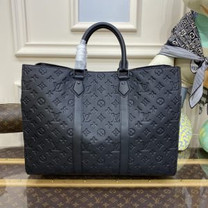 Replica Louis Vuitton Sac Plat 24H Large Black - premium-grade designer purse dupe
