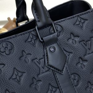 Replica Louis Vuitton Sac Plat 24H Large Black - elite superclone designer purse
