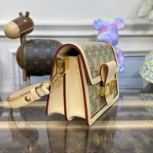 Replica Louis Vuitton Dauphine Mini Tan - high-end fake designer purse