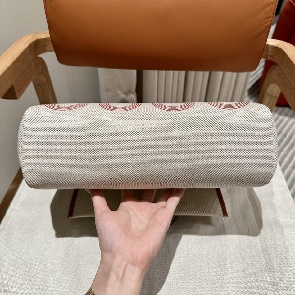 Replica Hermes Herbag 31cm Circuit Orange - high-accuracy replica luxury purse