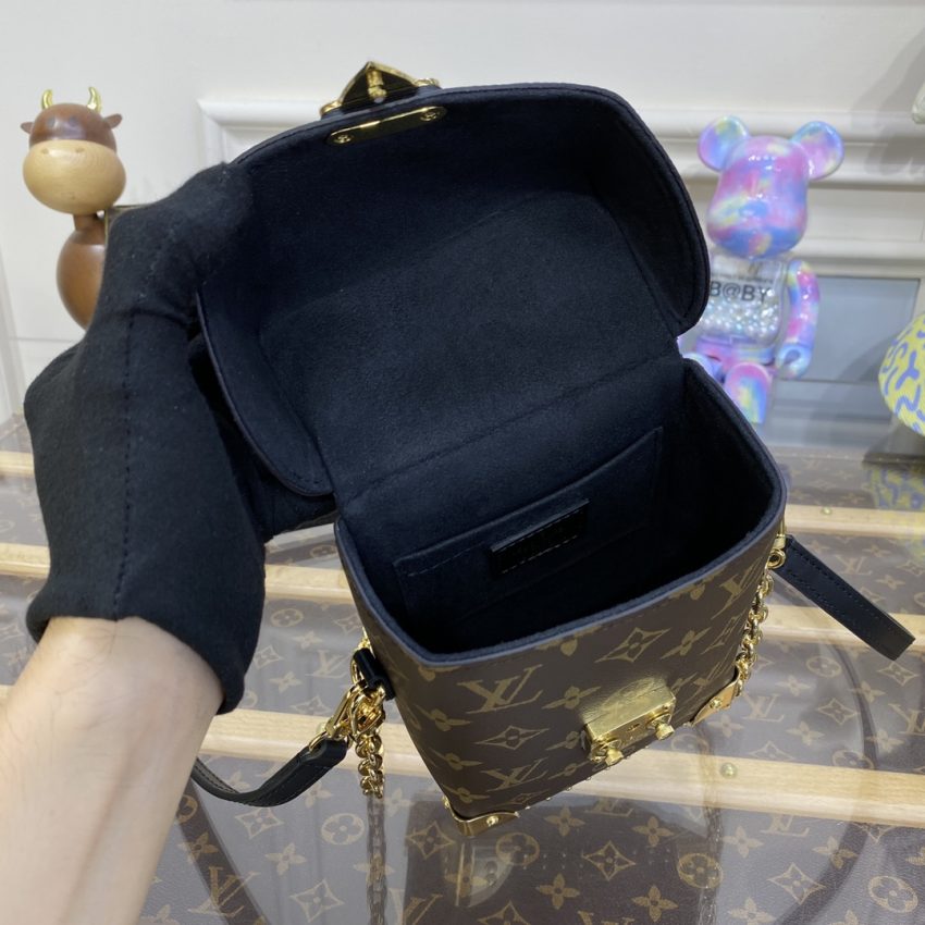 Replica Louis Vuitton Camera Box Brown - high-accuracy replica luxury purse