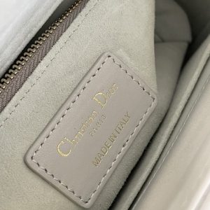 Replica Lady Dior Sky Blue ABC - premium 1:1 fake handbag model