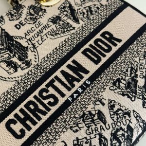 Replica Lady Dior D-Lite Beige Paris - best quality luxury bag dupe