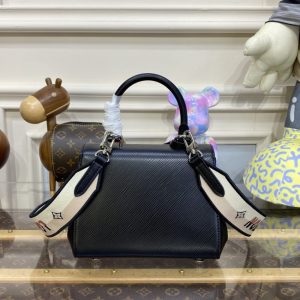 Replica Louis Vuitton Cluny Mini Black - premium 1:1 fake handbag model