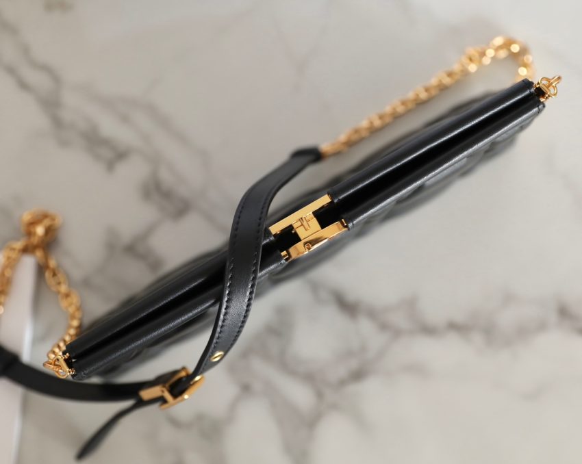 Replica Dior Miss Caro Noire Clutch - near-authentic luxury replica handbag