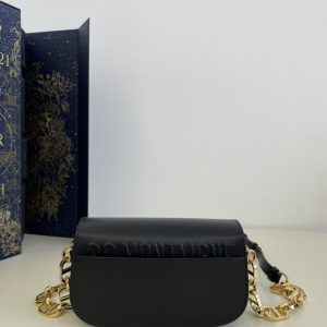 Replica Dior 30 Montaigne Avenue Black - top-rated replica designer bag