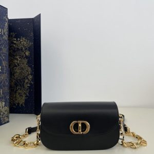 Replica Dior 30 Montaigne Avenue Black - realistic designer-inspired fake bag
