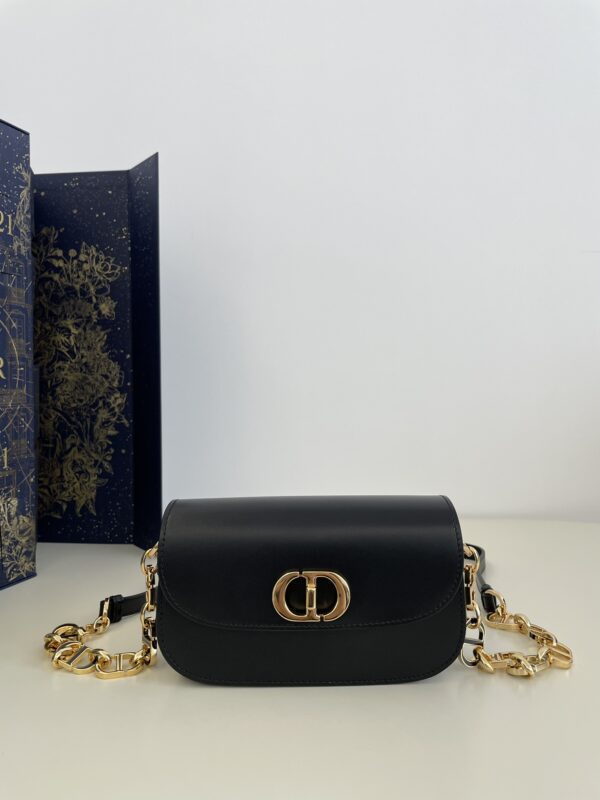Replica Dior 30 Montaigne Avenue Black - realistic designer-inspired fake bag
