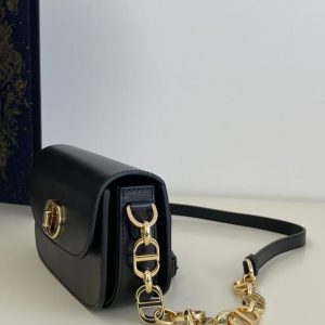 Replica Dior 30 Montaigne Avenue Black - top-rated replica designer bag