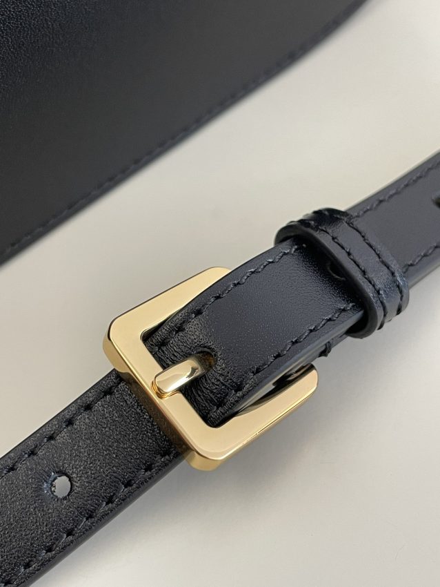 Replica Dior 30 Montaigne Avenue Black - premium 1:1 fake handbag model