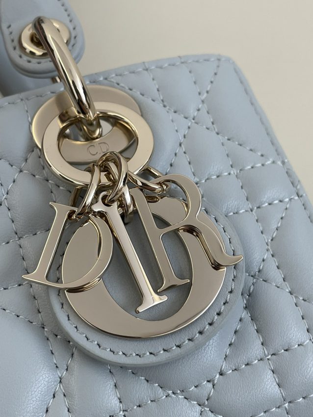 Replica Dior Lady D-Joy Mini Bag Sky Blue - premium 1:1 fake handbag model