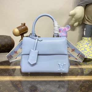 Replica Louis Vuitton Cluny Mini Sky Blue - top-tier luxury replica shoulder bag