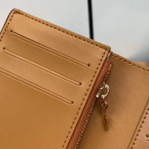 Replica Louis Vuitton Vertical Compact Wallet Black - high-accuracy replica luxury purse