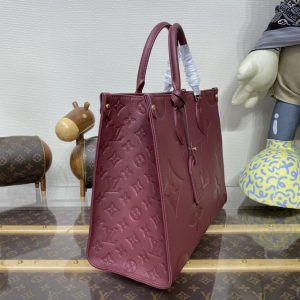 Replica LV OnTheGo Bordeaux - best-selling designer handbag dupe