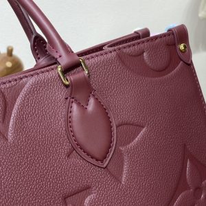 Replica LV OnTheGo Bordeaux - high-quality designer bag clone