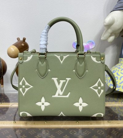 Replica LV OnTheGo PM Green - high-accuracy replica luxury purse