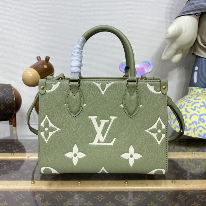 Replica LV OnTheGo PM Green - high-accuracy replica luxury purse