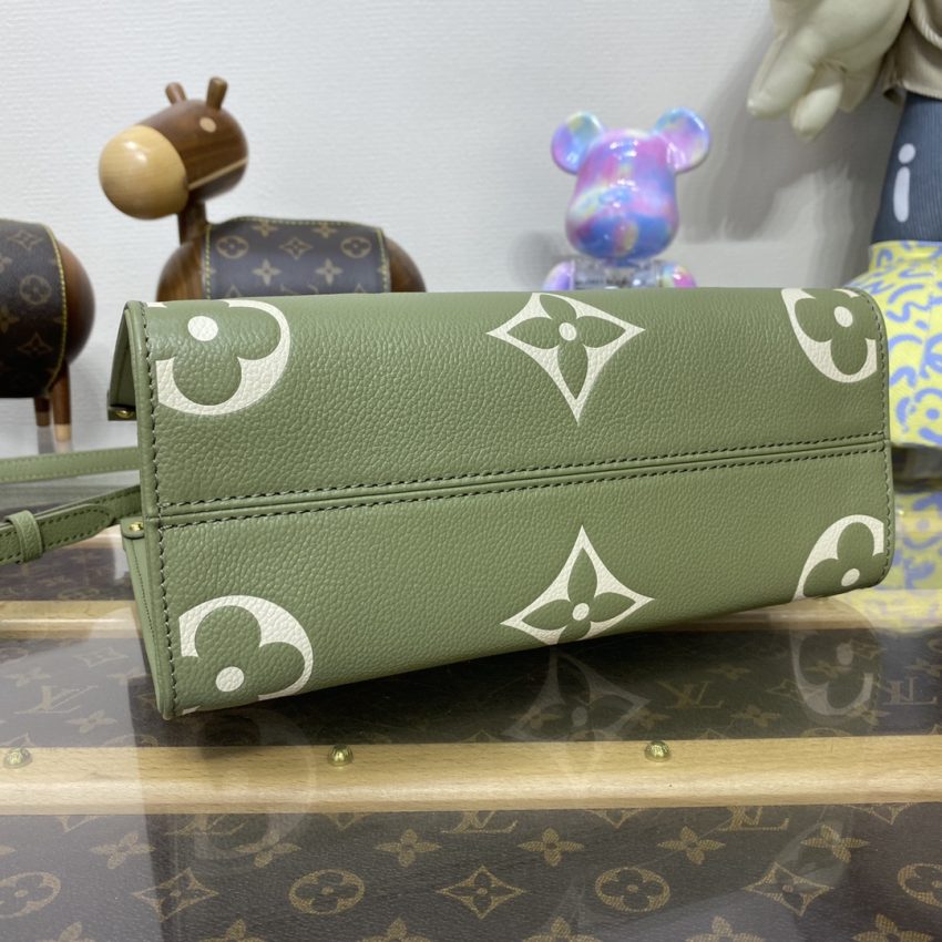 Replica LV OnTheGo PM Green - high-accuracy replica luxury purse