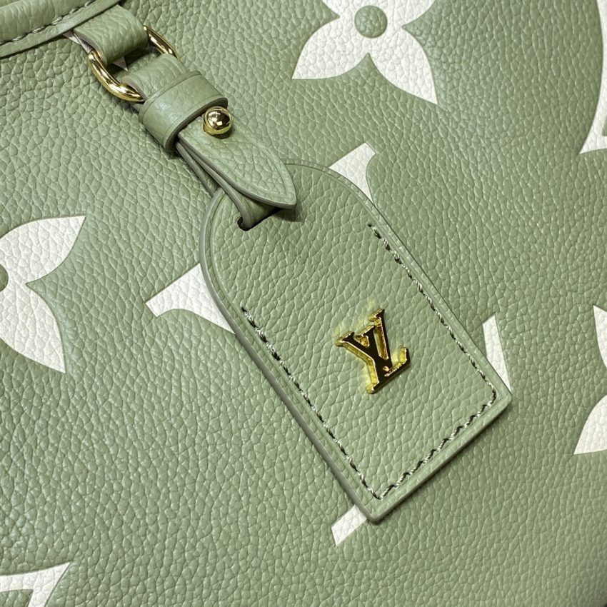 Replica Louis Vuitton Carry All Green - authentic-look luxury purse replica