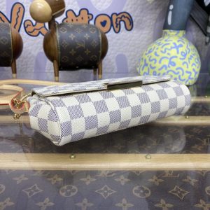 Replica Louis Vuitton Favorite White Grid - high-quality designer bag clone
