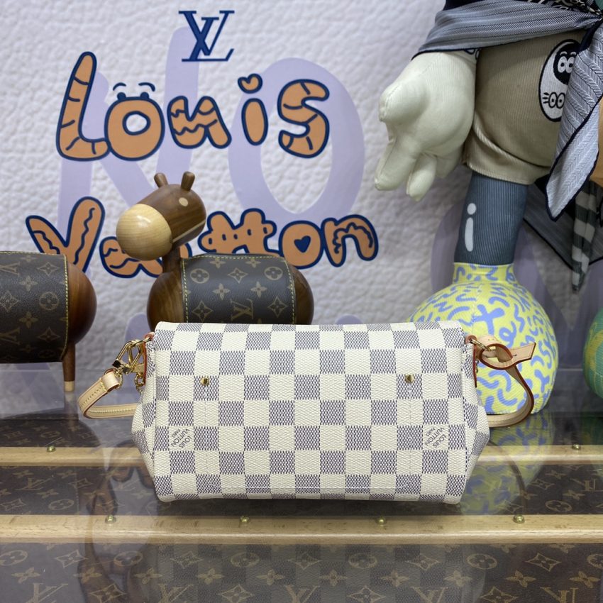 Replica Louis Vuitton Favorite White Grid - top-tier luxury replica shoulder bag
