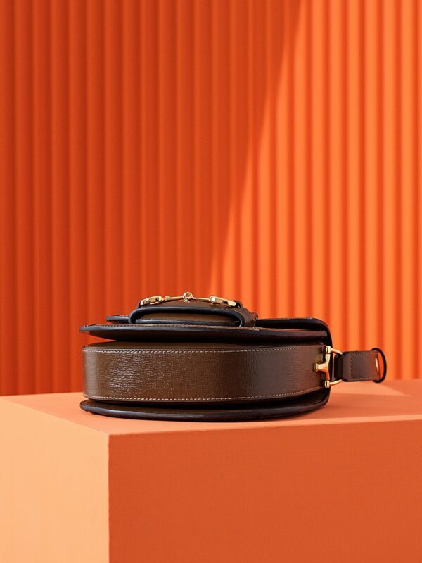 Replica Gucci Horsebit 1995 Semi-circular Canvas - best quality luxury bag dupe