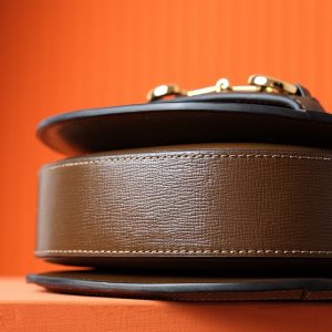 Replica Gucci Horsebit 1995 Semi-circular Canvas - high-accuracy replica luxury purse