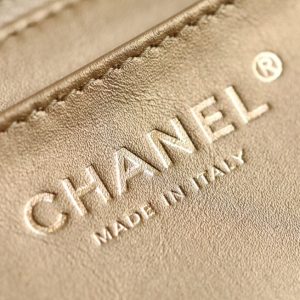 Replica CHANEL CF 20 cm Golden Ball White - best quality luxury bag dupe