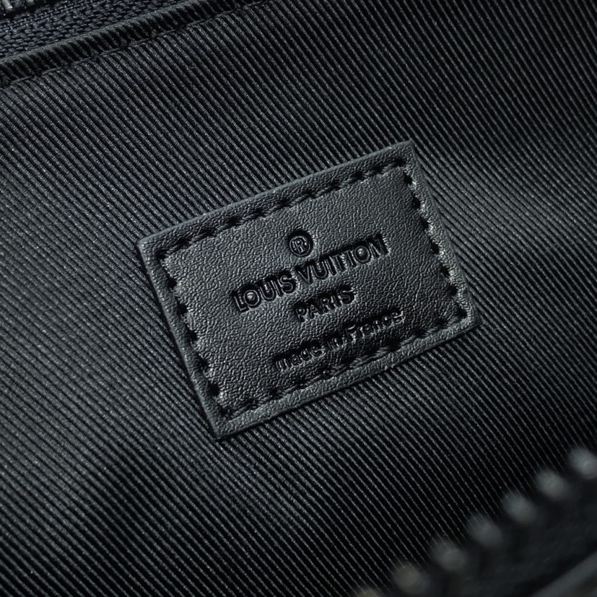 Replica Louis Vuitton Takeoff Pouch Black Grid - elite superclone designer purse