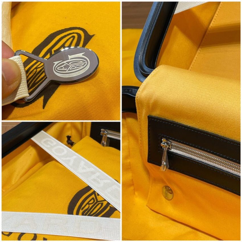 Replica Goyard Bourget Travel Suitcase Black - top-rated replica designer bag