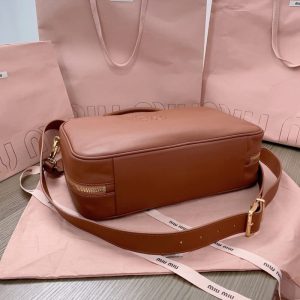 Replica Miu Miu Arcadie Brown - realistic designer-inspired fake bag