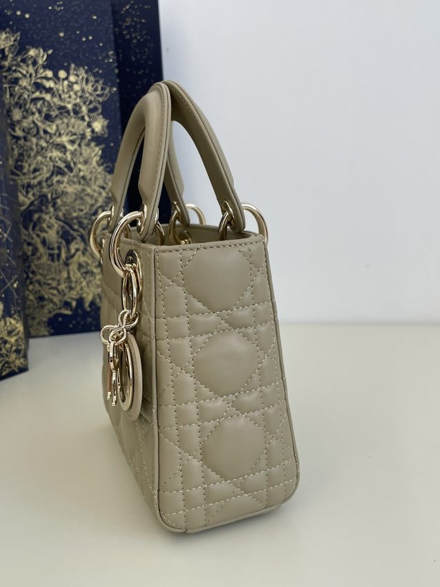 Replica Lady Dior Mini Beige - realistic designer-inspired fake bag