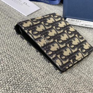 Replica Dior Jacquard Wallet - realistic designer-inspired fake bag