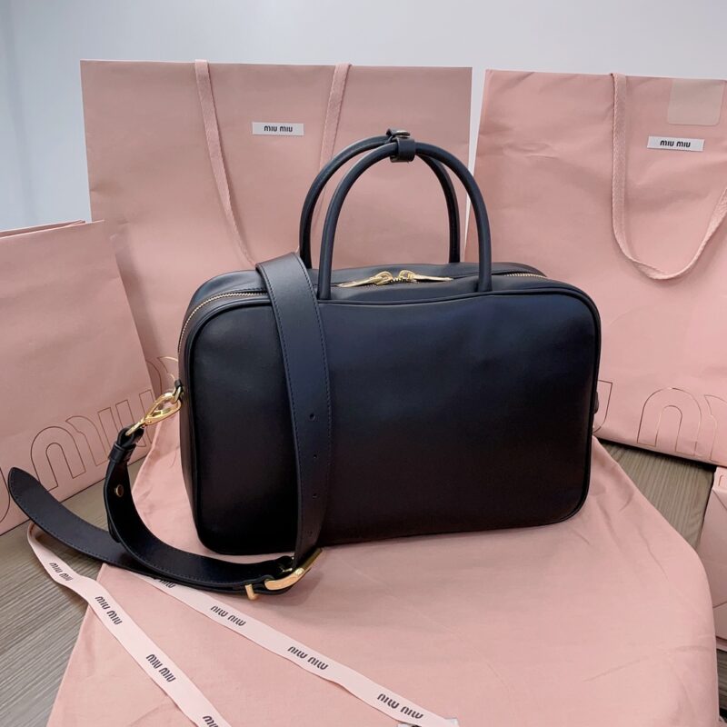 Replica Miu Miu Arcadie Black - high-end fake designer purse