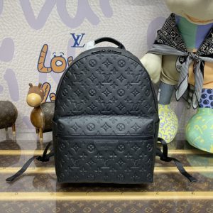 Replica Louis Vuitton Discovery Backpack Full Black - near-authentic luxury replica handbag