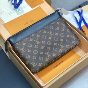 Replica Louis Vuitton Pochette Voyage Souple Brown - high-end fake designer purse