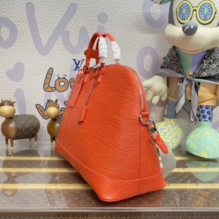 Replica Louis Vuitton Alma Travel GM Orange - near-authentic luxury replica handbag
