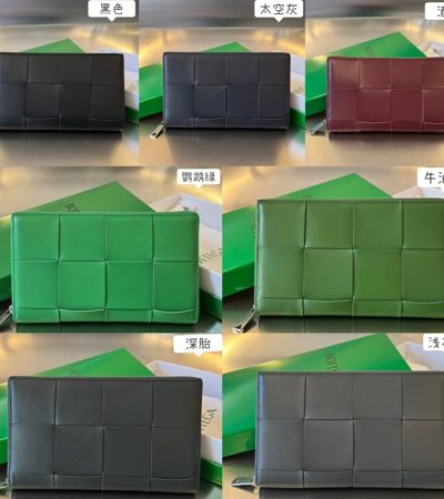 Replica Bottega Veneta Cassette Zip Wallet - top-rated replica designer bag
