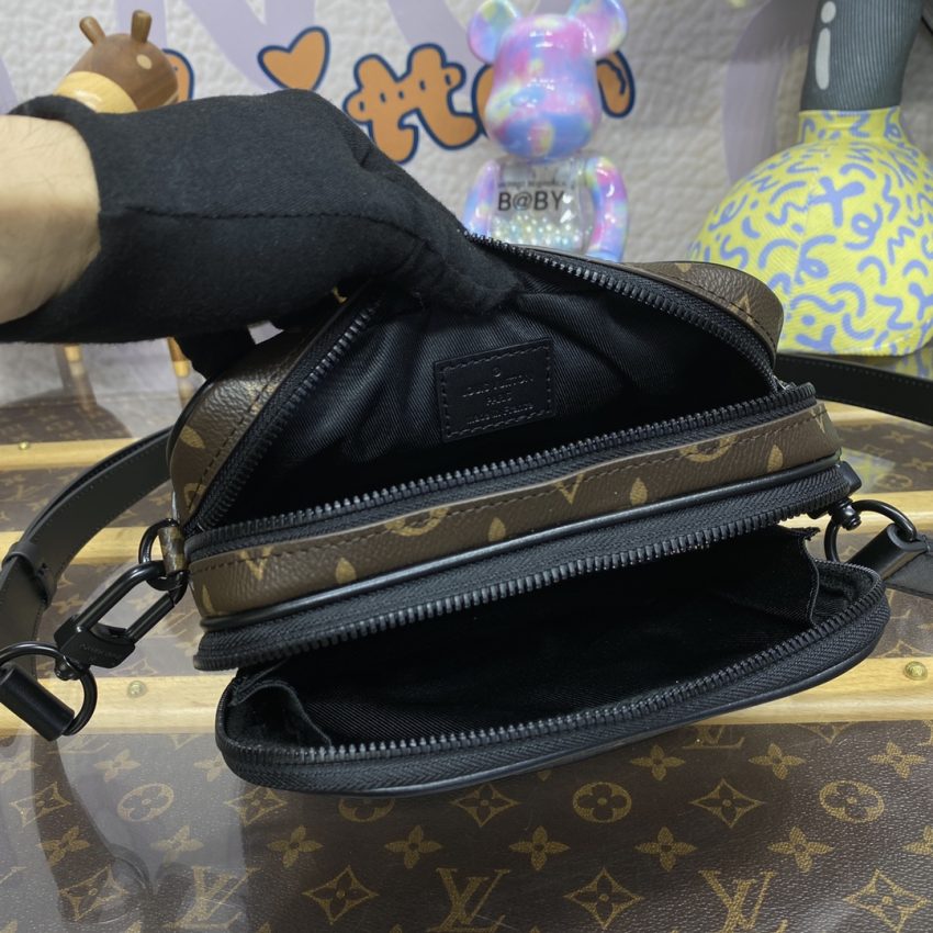 Replica Louis Vuitton Alpha Messenger Brown Canvas - authentic-look luxury purse replica