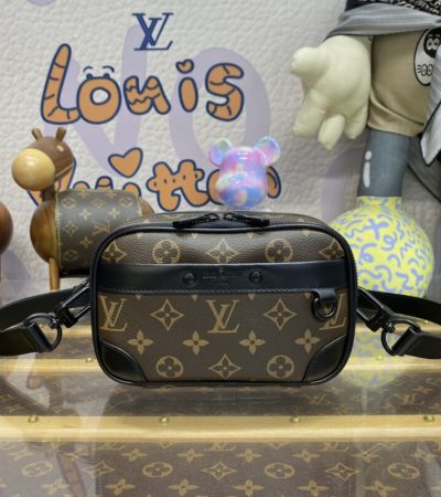 Replica Louis Vuitton Alpha Messenger Brown Canvas - premium-grade designer purse dupe