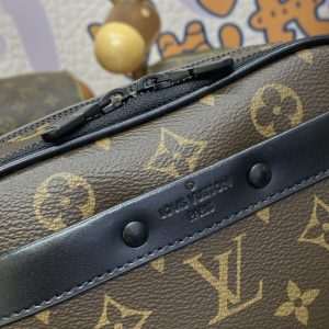 Replica Louis Vuitton Alpha Messenger Brown Canvas - premium 1:1 fake handbag model