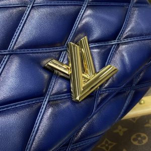 Replica Louis Vuitton Go-14 Blue - high-accuracy replica luxury purse