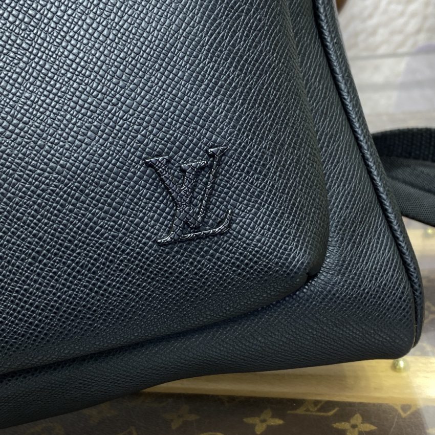 Replica Louis Vuitton Avenue Backpack Black - premium-grade designer purse dupe