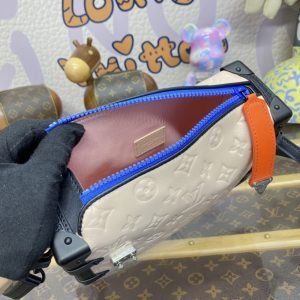 Replica Louis Vuitton Side Trunk White - premium 1:1 fake handbag model