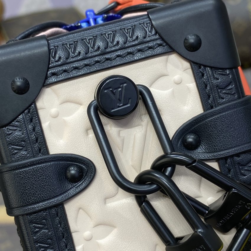 Replica Louis Vuitton Side Trunk White - premium 1:1 fake handbag model