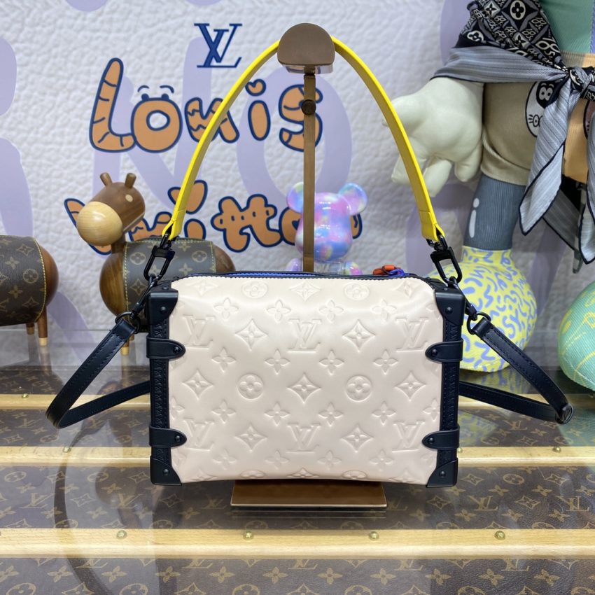 Replica Louis Vuitton Side Trunk White - high-quality designer bag clone